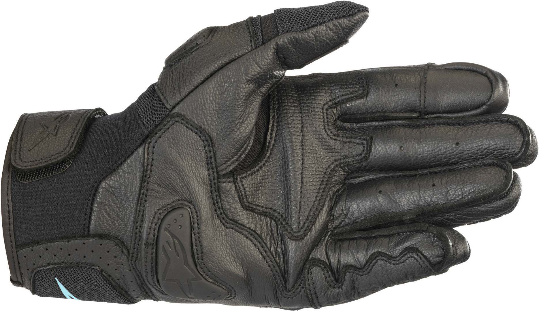 Alpinestars Stella SP X Air Carbon V2 Damer motorcykel handsker Sort/azurblå M Figur 2