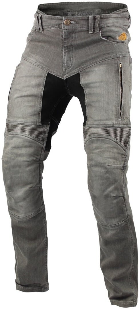Trilobite Parado Doublelayer Slim Motorrad Jeans hellgrau 44/32 Abbildung 1