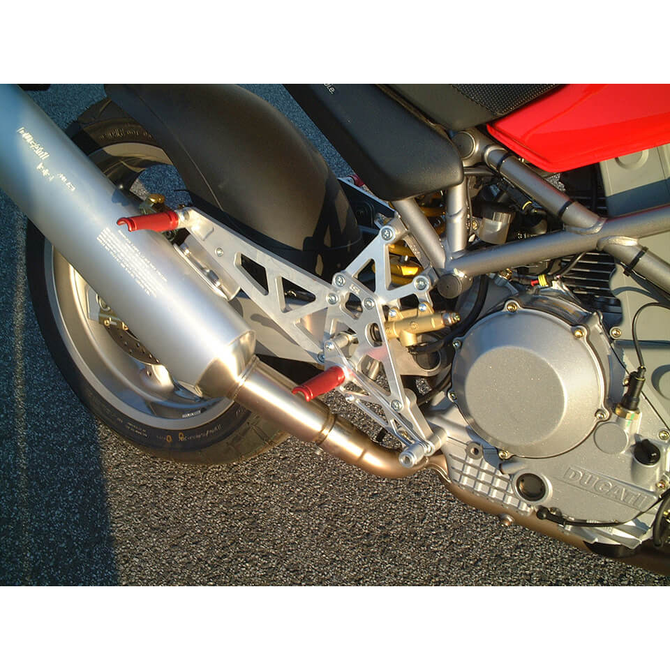 LSL Soziushalter Ducati Monster S4 svart Figur 1