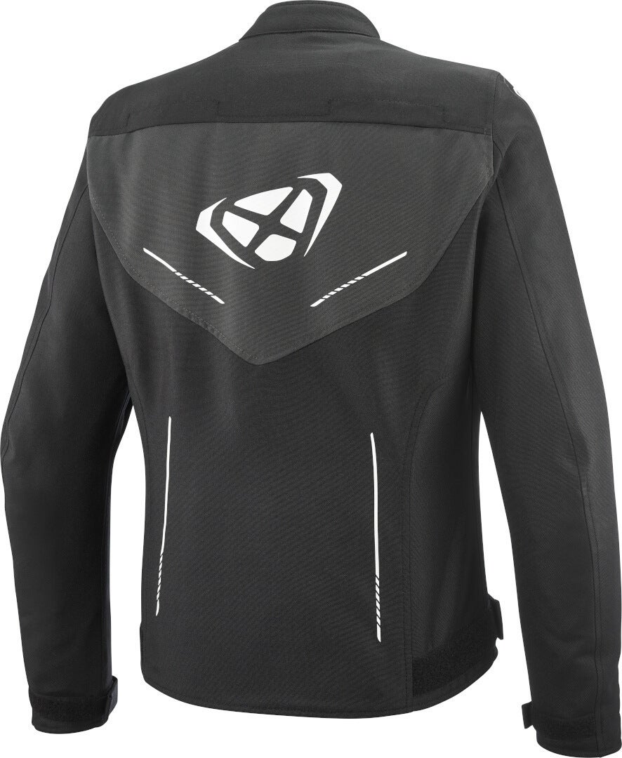 Ixon Prodigy Veste textile imperméable à l’eau pour dames Noir/Blanc M Figure 2