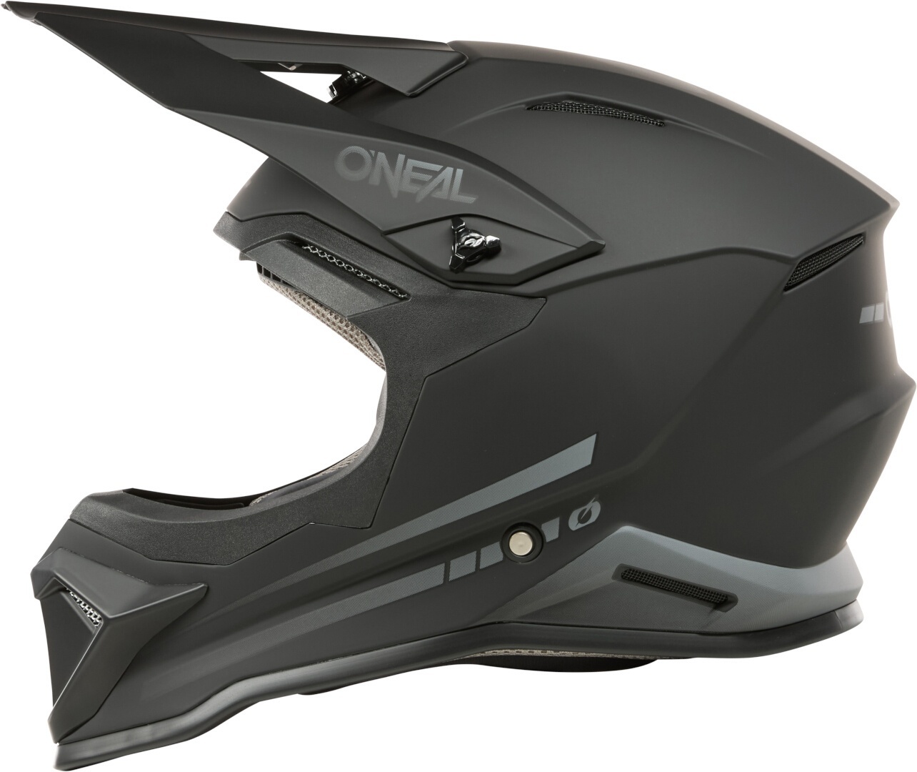 Oneal 1SRS Solid Motocross hjelm til børn Sort Y/L (49-50) Figur 4