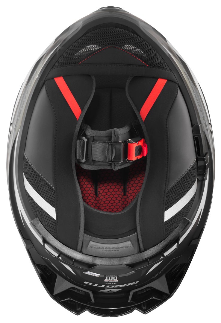 Bogotto FF118 Vilial Helm schwarz matt/grau S Abbildung 7