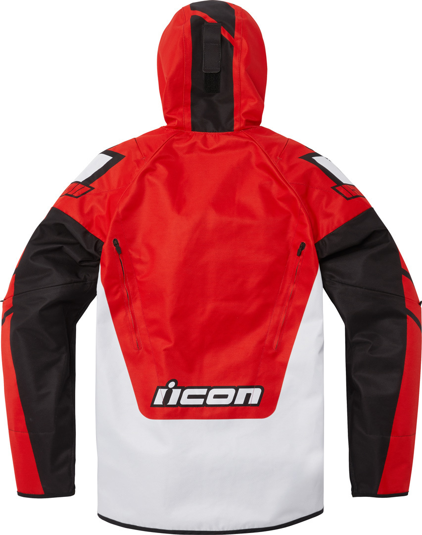 Icon Airform Retro Motorcycle Textile Jacket white/red 3XL Figure 2
