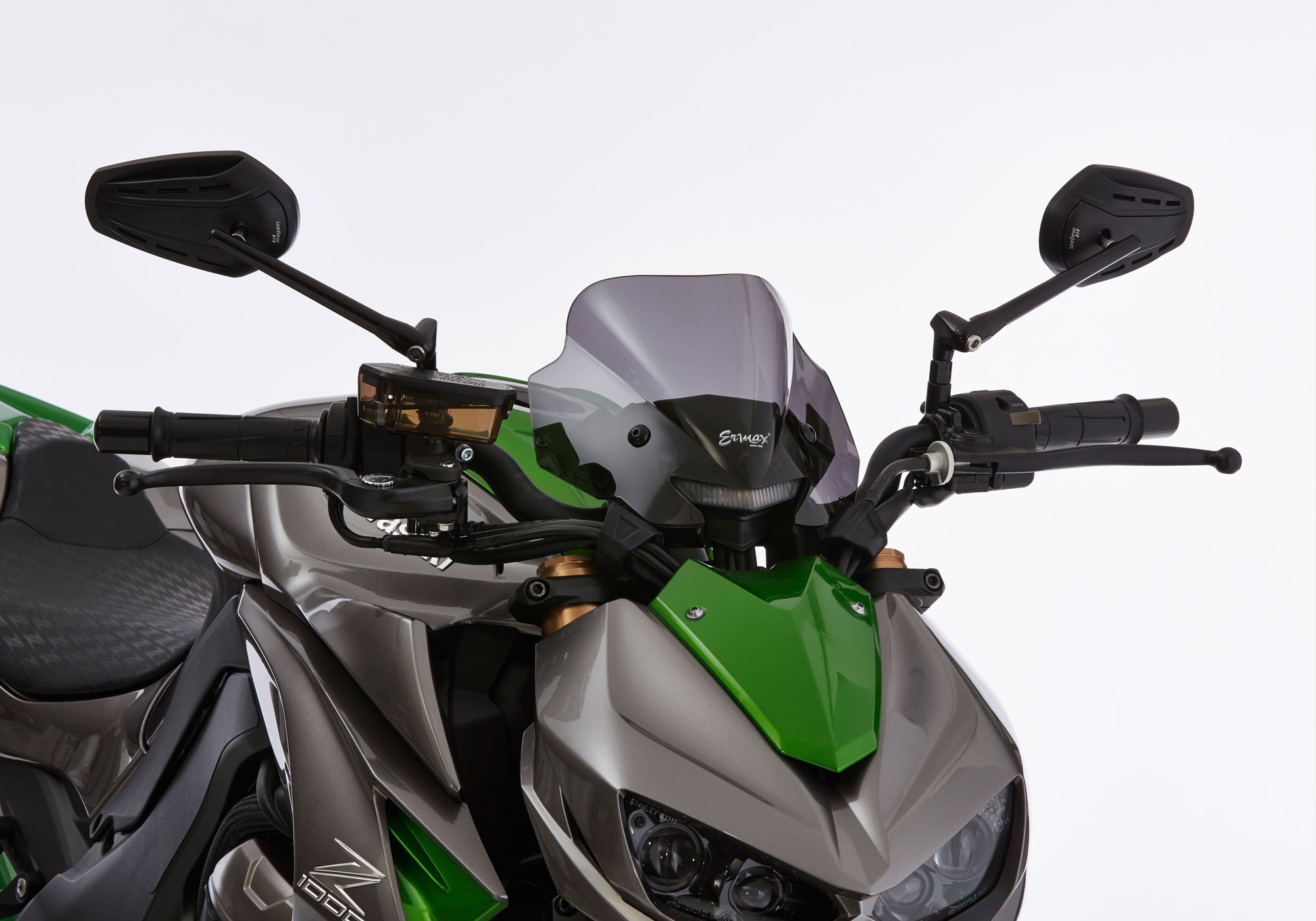 ERMAX naked bike screen Acrylic glass (PMMA) Figure 1