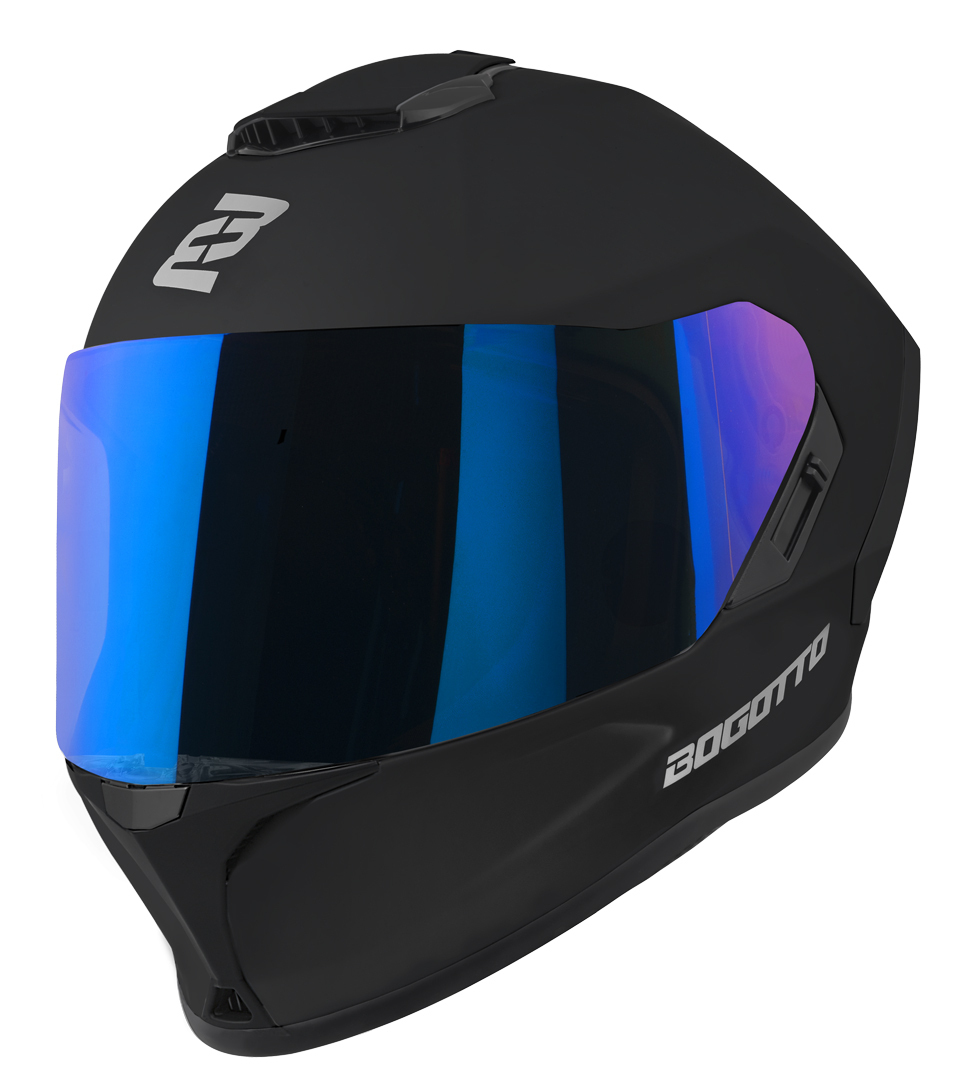 Bogotto Phantom Fiberglass Cască Black matt L Figura 10