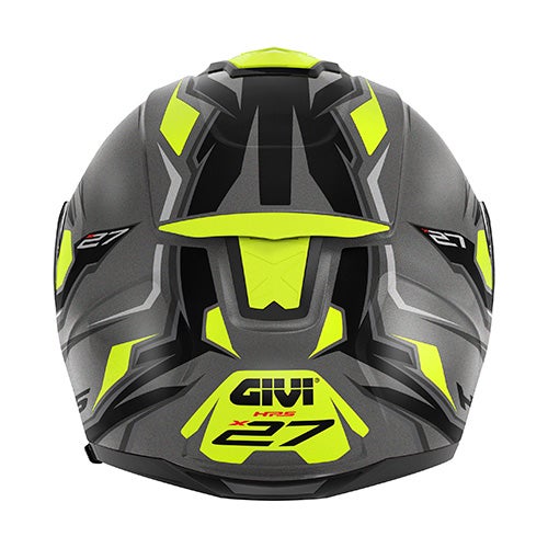 GIVI X.27 Sector Klapphelm titaniumium matt/schwarz/gelb M Abbildung 4