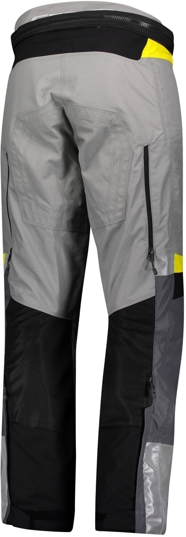 Scott Dualraid Dryo Motorcycle Textile Pants grey/yellow 4XL Figure 2