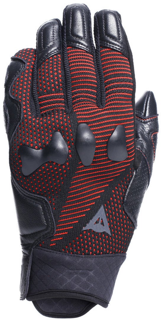 Dainese Unruly Ergo-Tek Motorcykelhandsker sort/rød M Figur 1
