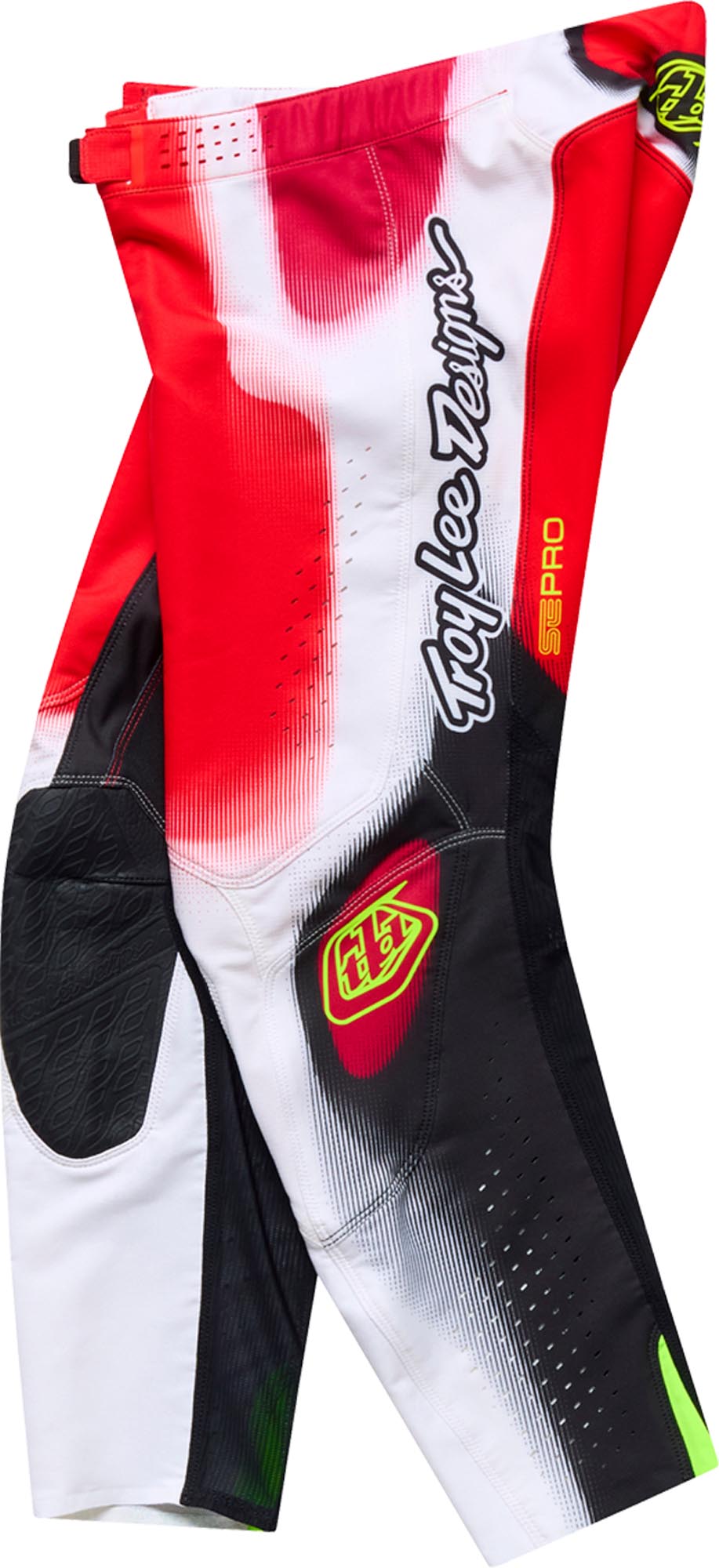 Troy Lee Designs SE Pro Illusion Youth Motocross Pants red/black 28 Figure 1