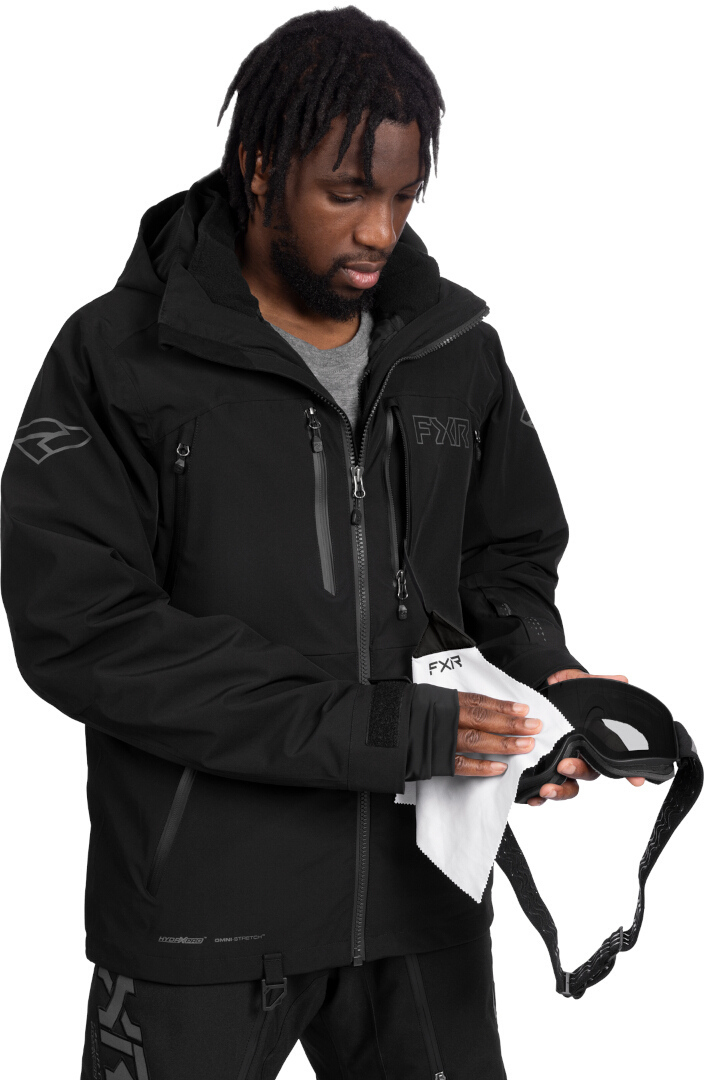 Side view of FXR Helium Pro 3-in-1 2025 Snowmobile Jacket