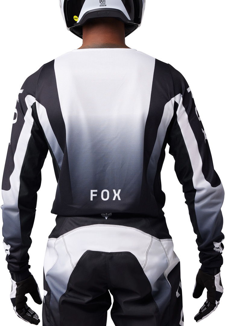 FOX 180 Lean Motokrosový dres černobílá M Obrázek 2