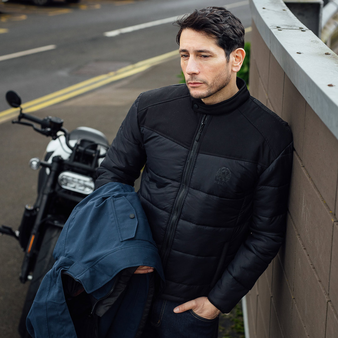 Merlin Jagger Urban Utility D3O Motorcycle Textile Jacket dark blue M Figure 2