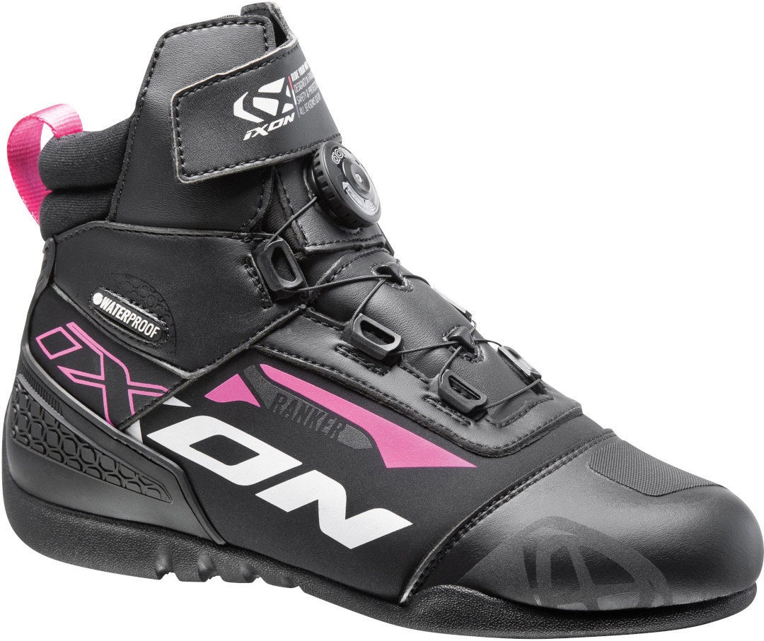 Ixon Ranker WP Dames Motorschoenen zwart/wit/fuchsia 40 Figuur 3