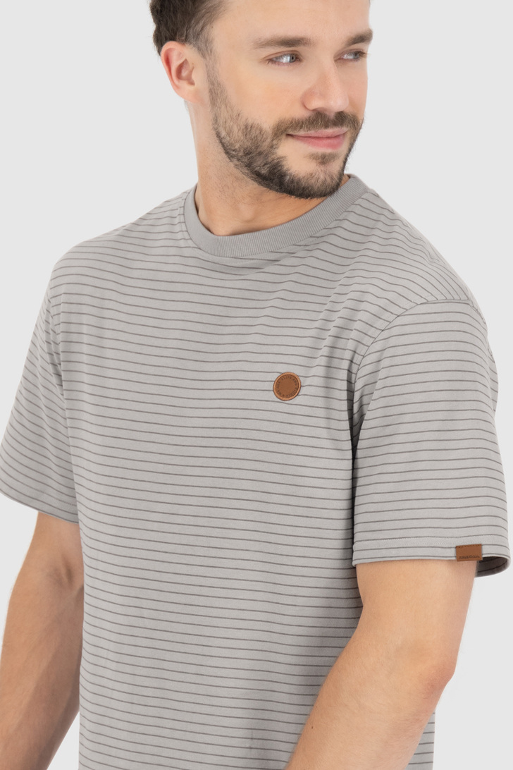 Alife And Kickin NicAK Z T-Shirt Tricou Gri M Figura 5