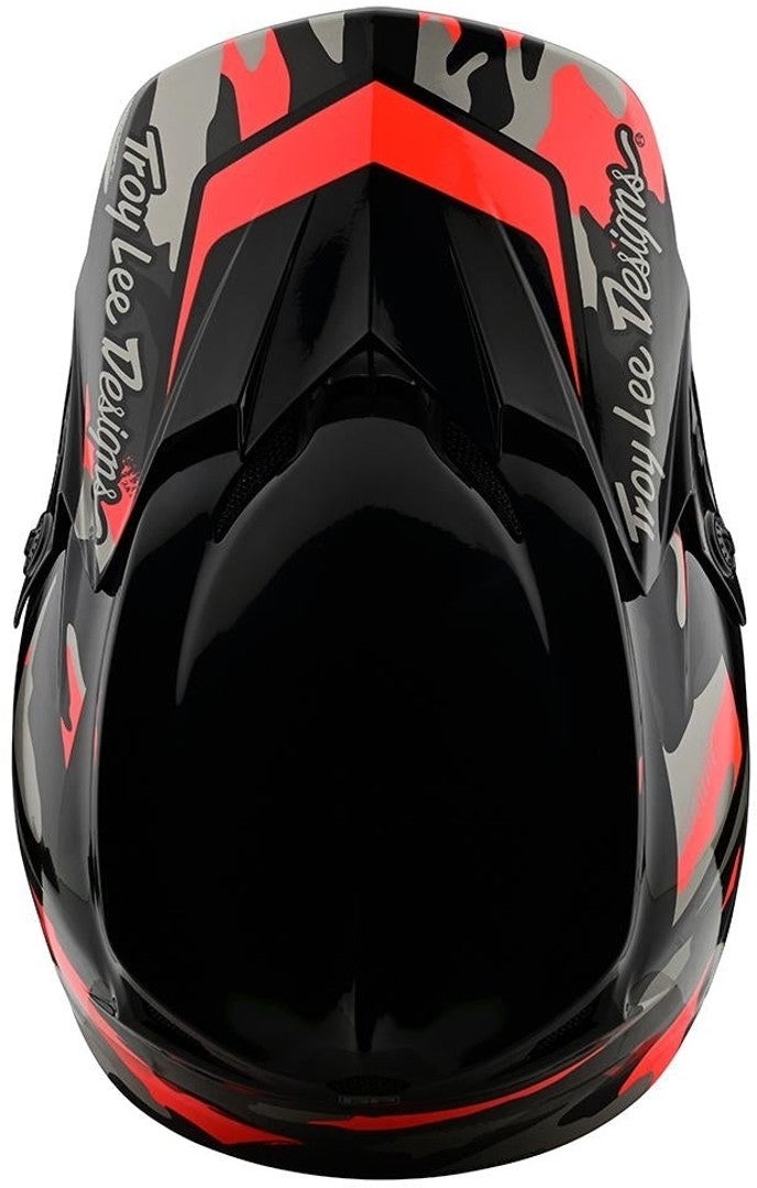 Troy Lee Designs GP Overload Camo Capacete de Motocross preto/vermelho XL Figura 2