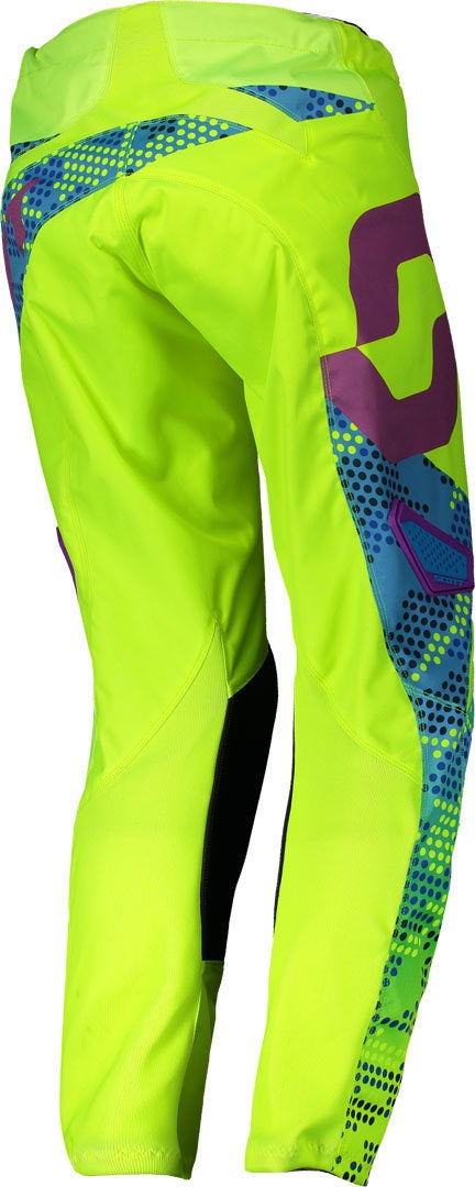 Scott 350 Race Bambini Motocross pantaloni 2018 giallo/blu 26 Figura 2