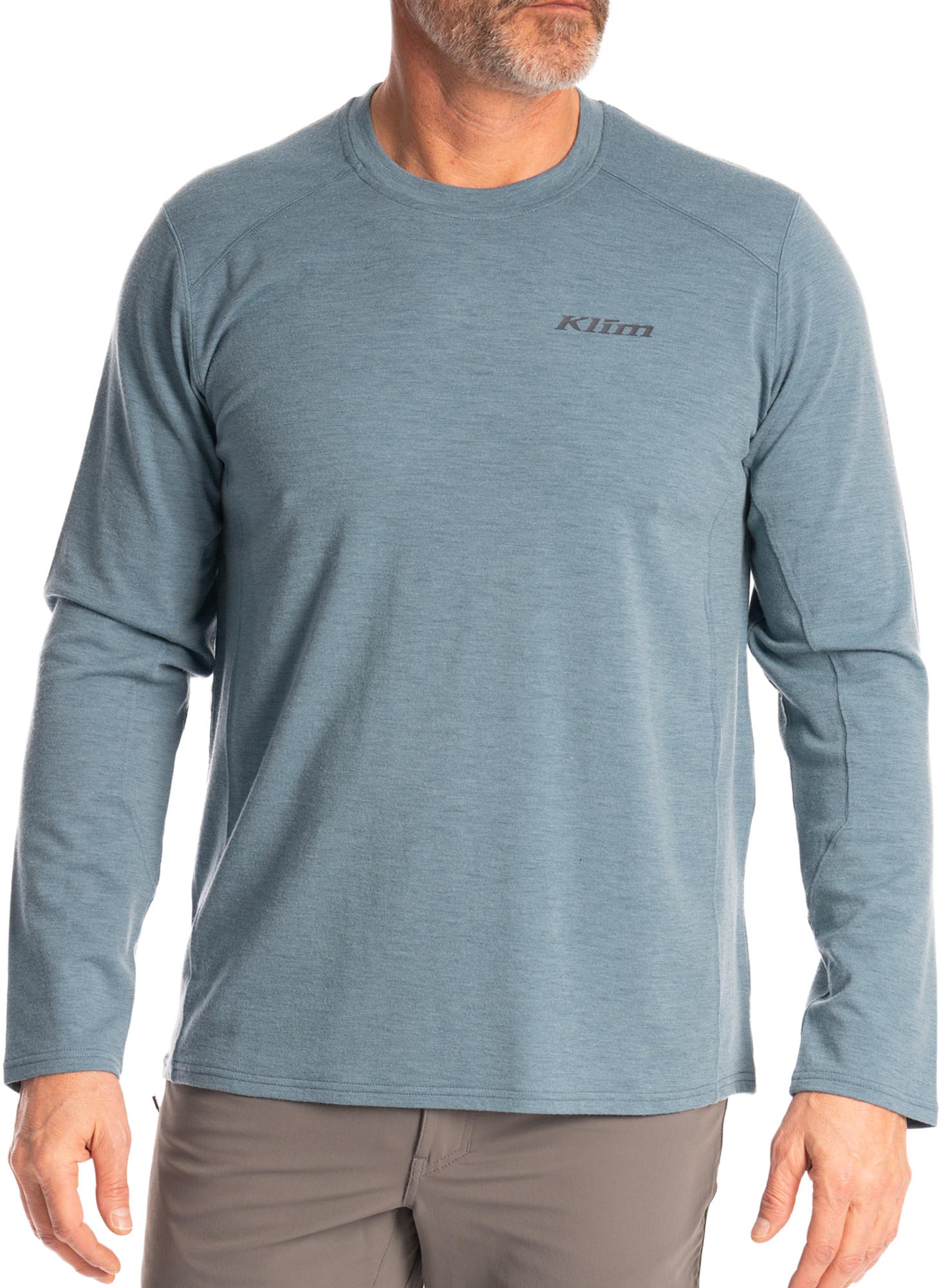 Klim Mesa Falls Wool Camicia a maniche lunghe blu 2XL Figura 1