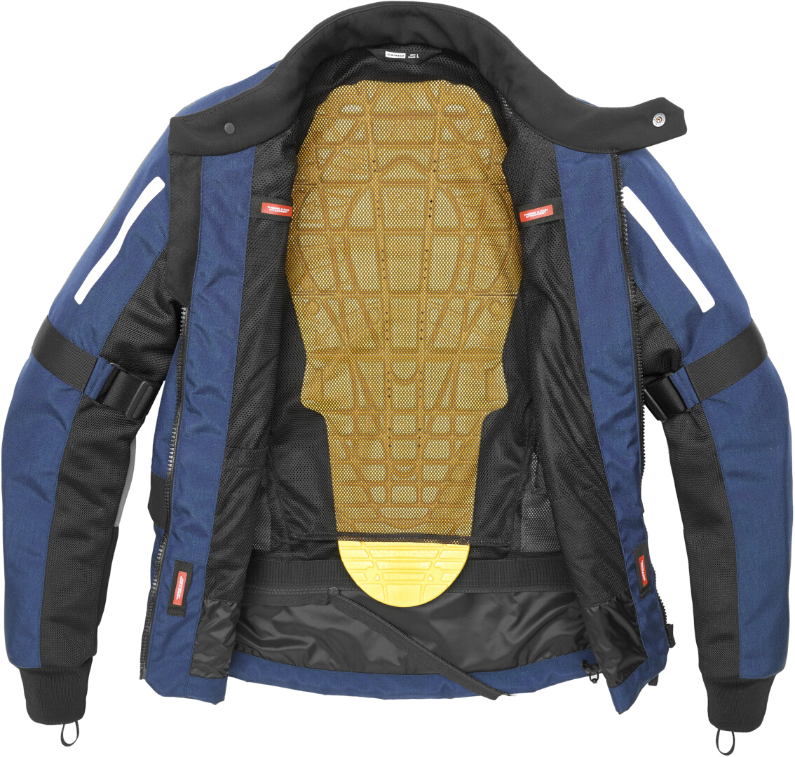 Side view of Spidi Net H2Out waterproof Motorcycle Textile Jacket