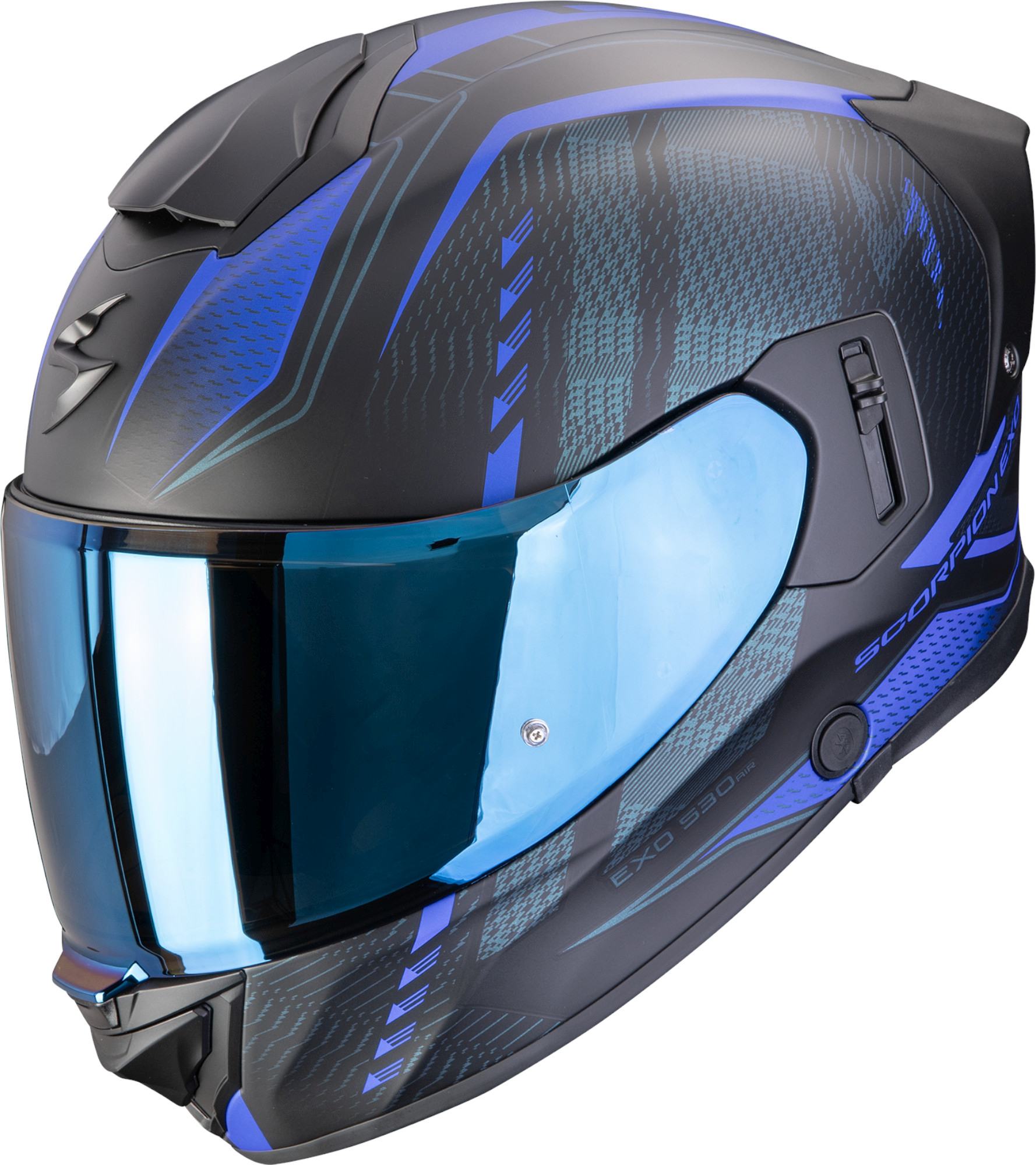 Scorpion Exo-530 Air Theras Casque intégral noir/bleu M (57/58) Figure 1