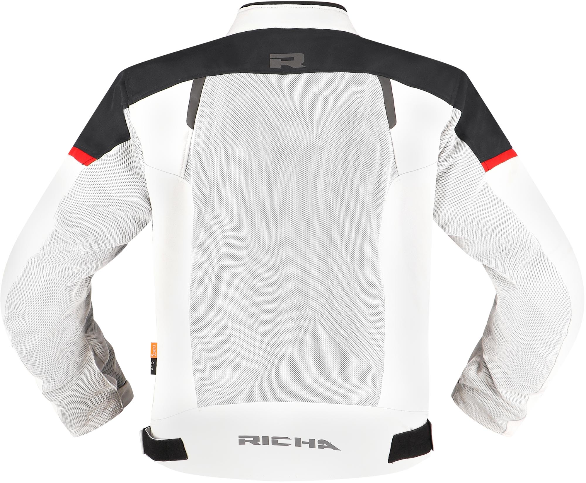 Richa Auyan waterproof Motorcycle Textile Jacket white/black/red 5XL Figure 2