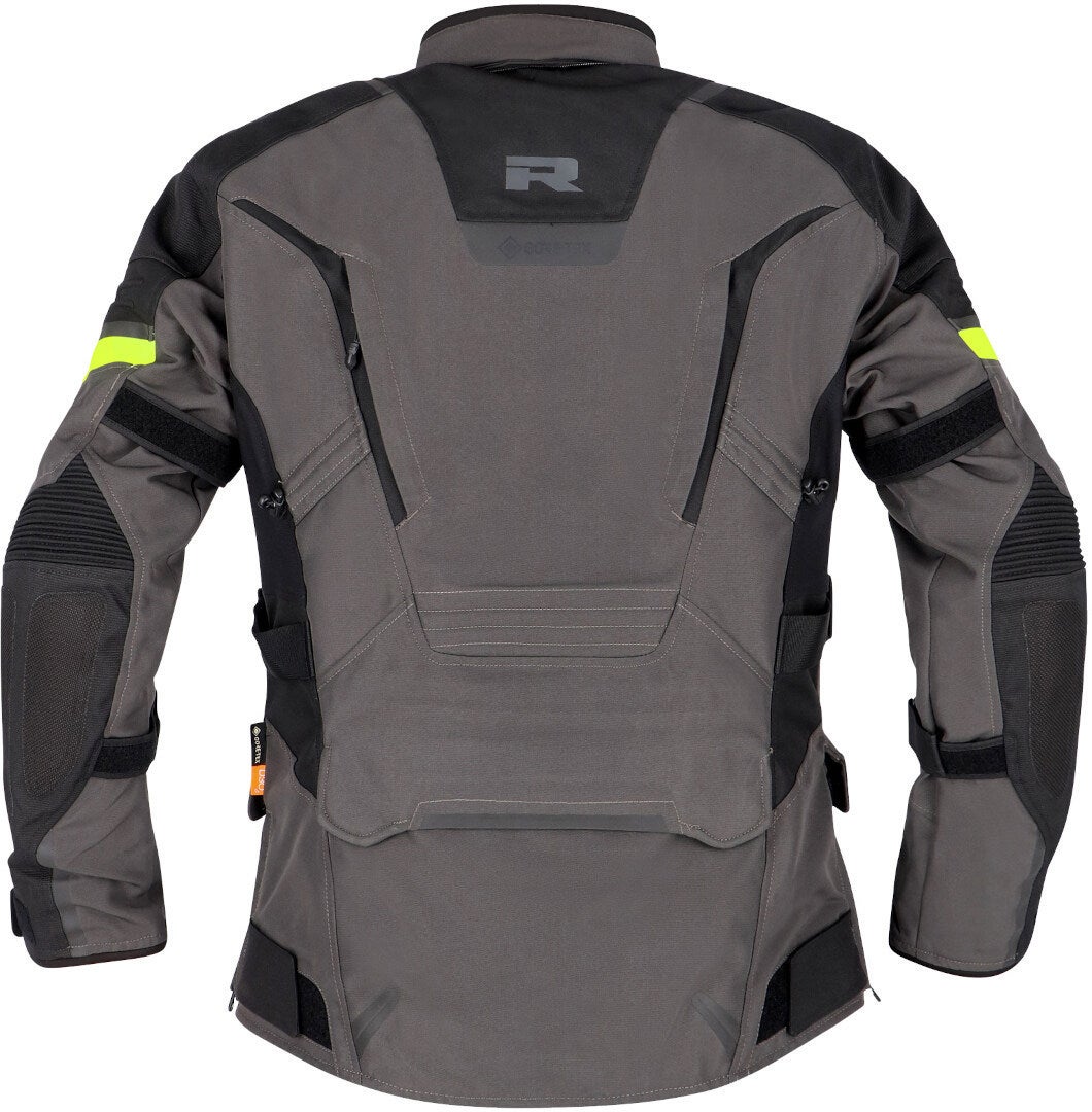 Richa Cyclone 2 Gore-Tex waterproof Ladies Motorcycle Textile Jacket dark grey/black/yellow M Figure 3