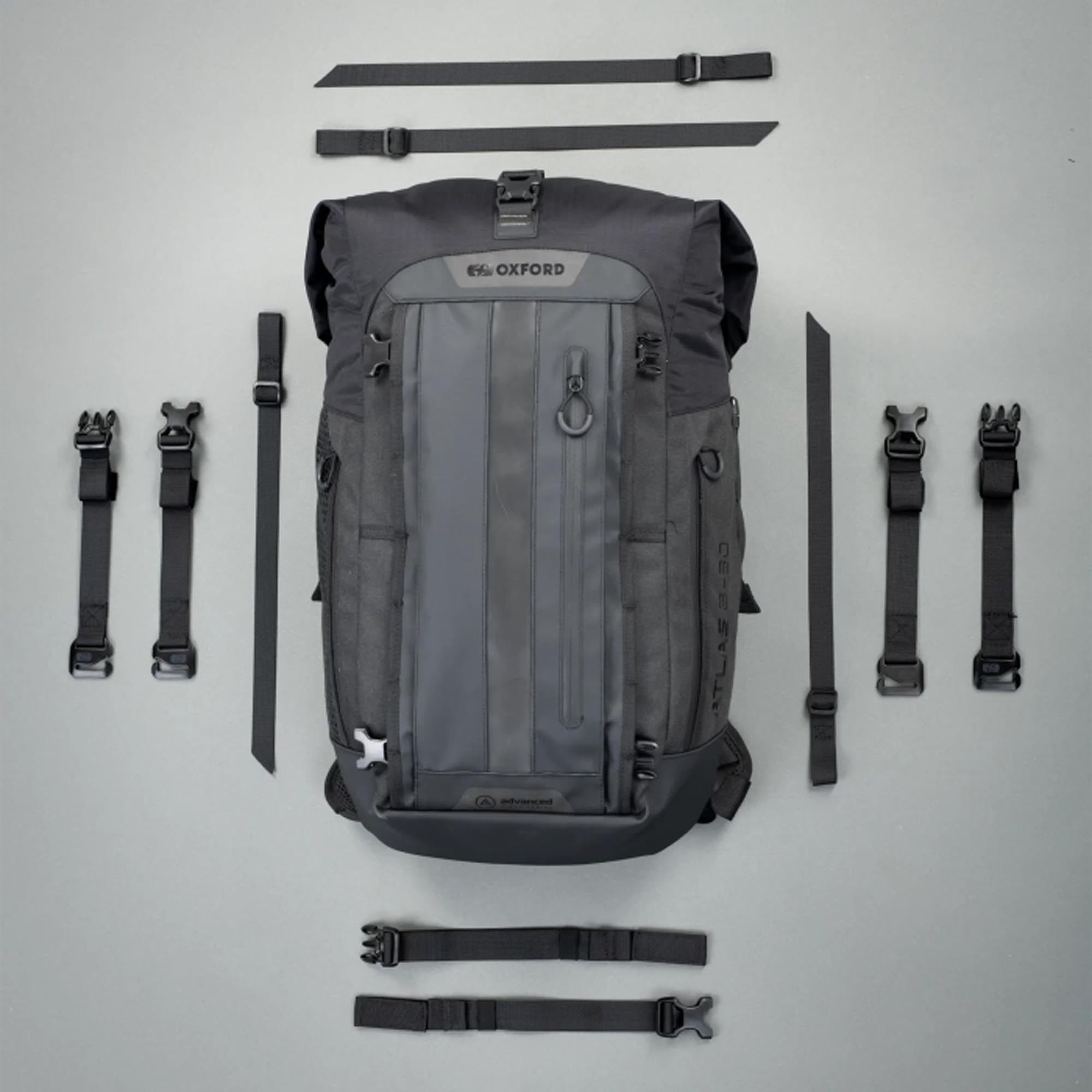Oxford Atlas B-20 Rucksack schwarz Abbildung 13