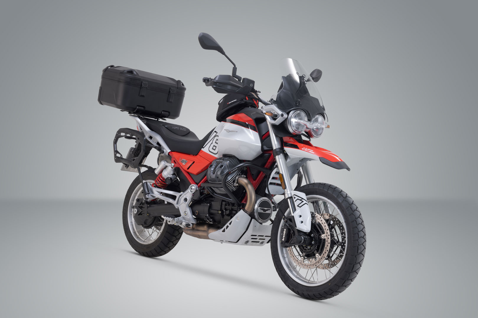 SW-Motech DUSC XL sistem top case - Negru. 55 L. Moto Guzzi V85 TT (24-). Figura 2