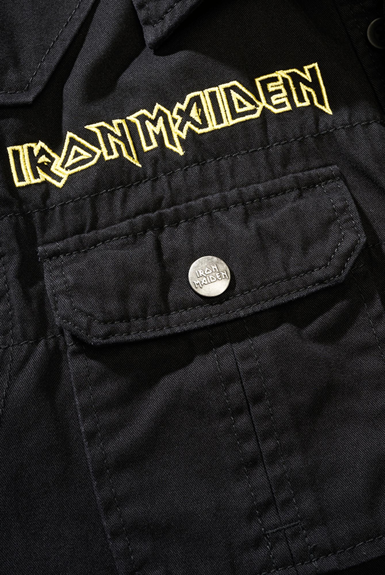 Brandit Iron Maiden Fear of the Dark Chemise sans manches S Figure 5