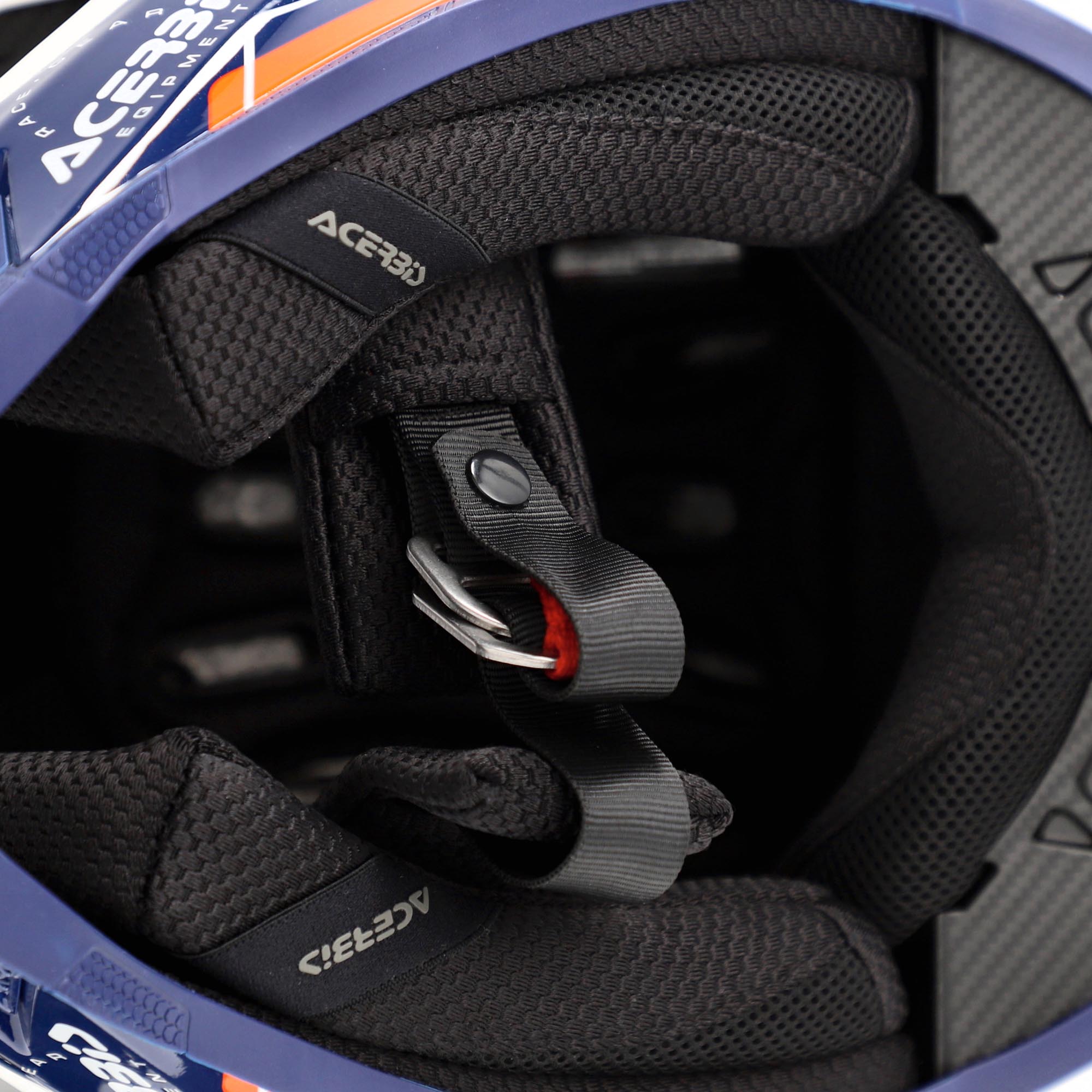Acerbis T711 Graphic Cască de motocross Albastru/Portocaliu/Alb M (57/58) Figura 7