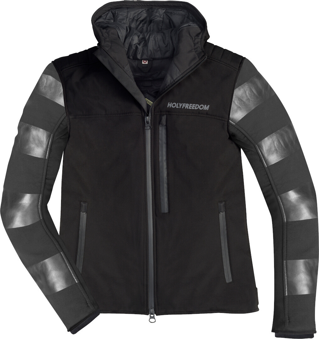 HolyFreedom Prison Softshell Motorcycle Textile Jacket black M Figure 1