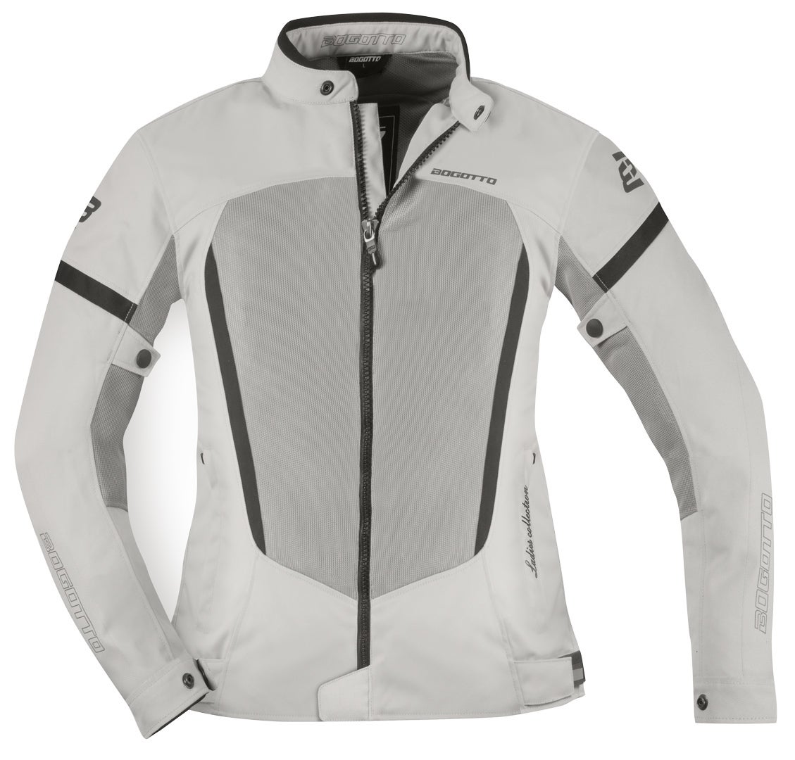 Bogotto Alastor Air Mesh Damen Motorrad Textiljacke grau 4XL Abbildung 3