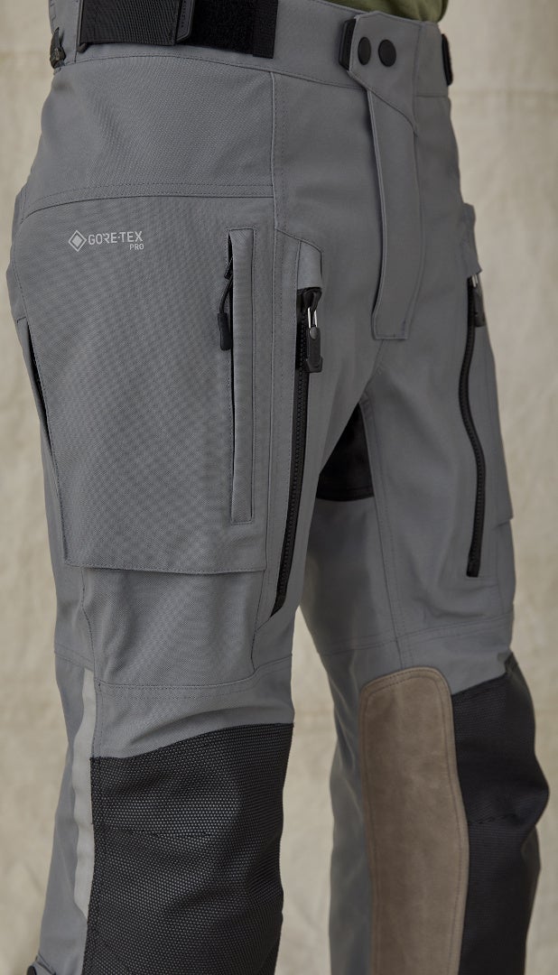 Belstaff Long Way Up Pantalon textile moto gris 48 Figure 3