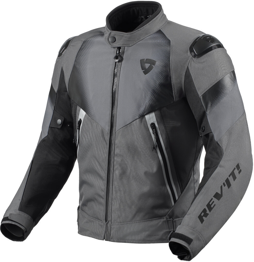 Revit Control H2O Motorcycle Textile Jacket grey/black M Figure 1