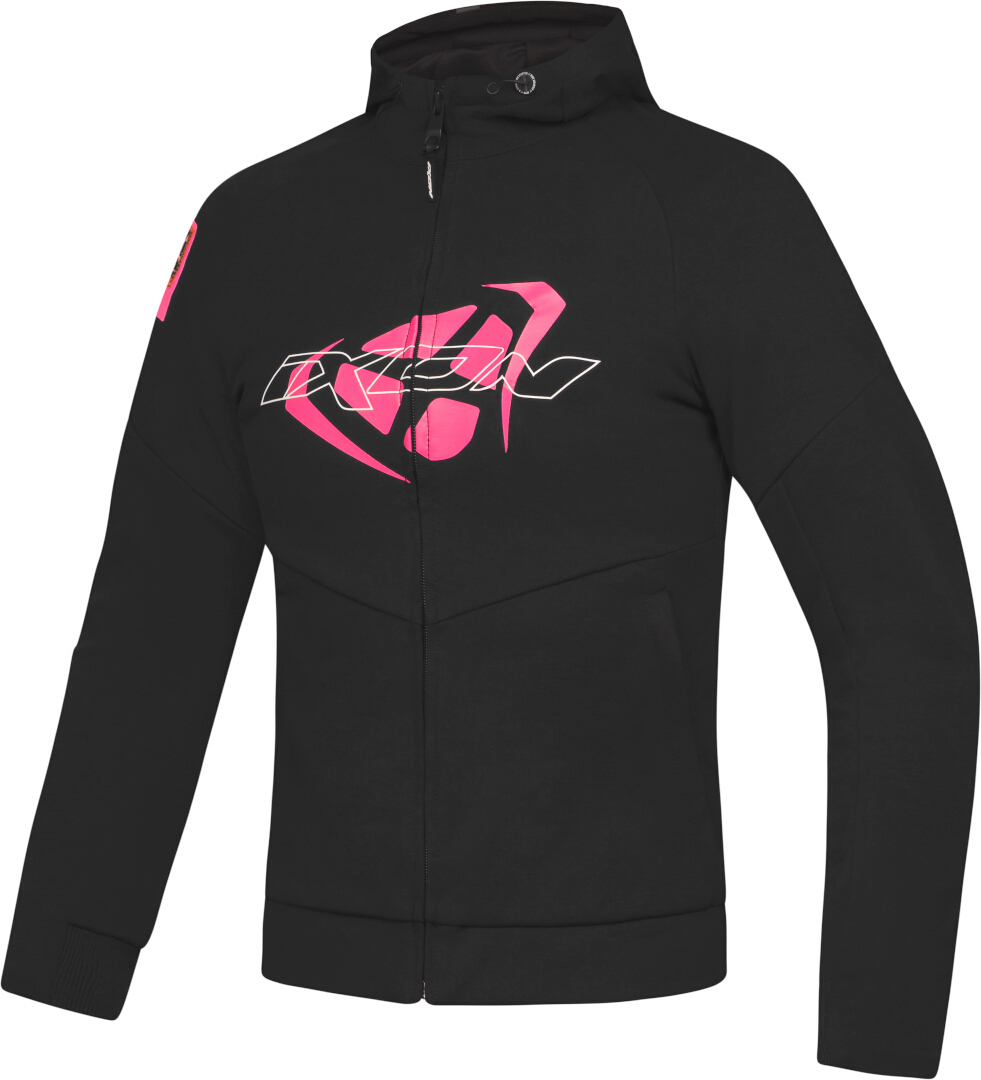 Ixon Touchdown noir/rose Mesdames Moto Textile Veste