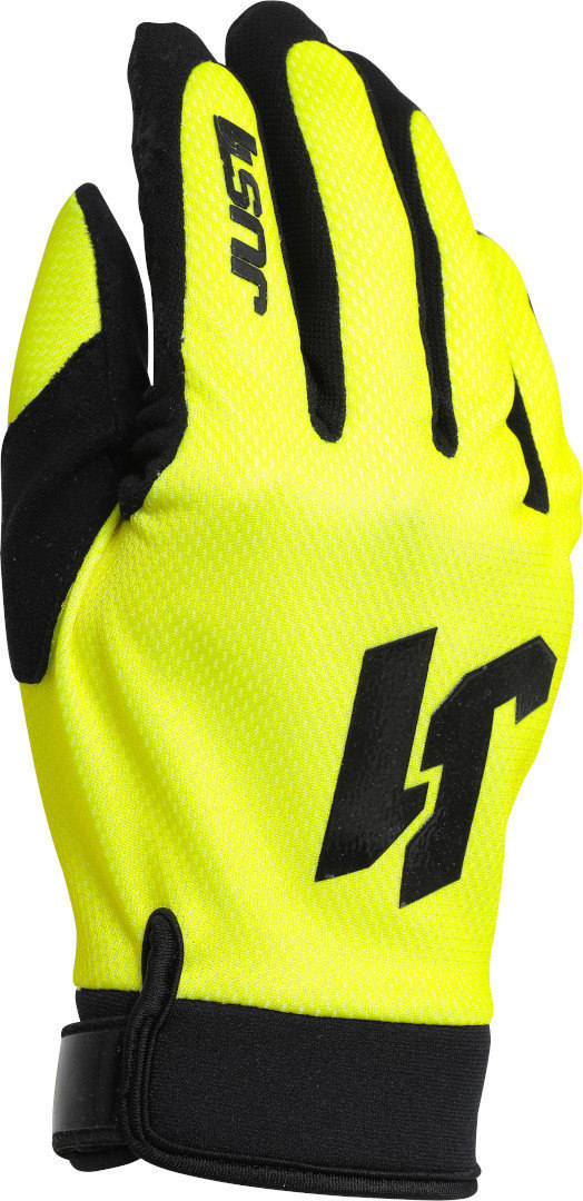Just1 J-Flex Motocross handskar neongul XS Figur 1