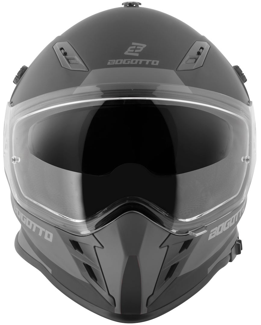 Bogotto V331 Pro Tour Endurohelm schwarz/grau M Abbildung 9