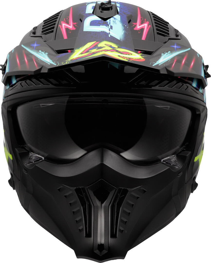 LS2 OF606 Drifter Rayz Casco da trial M (57/58) Figura 8