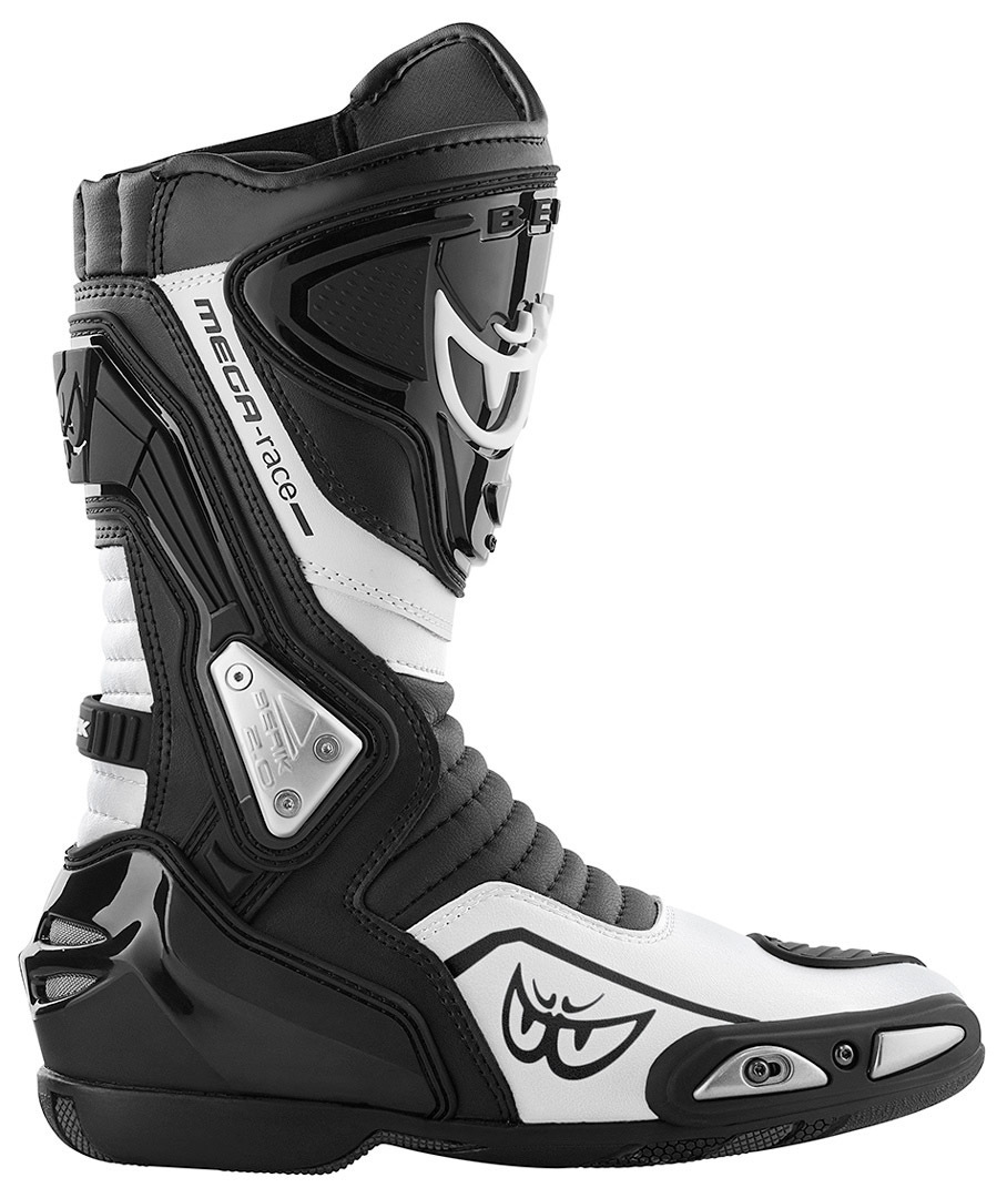 Berik Donington Motorcycle Boots black/white 42 Figure 2