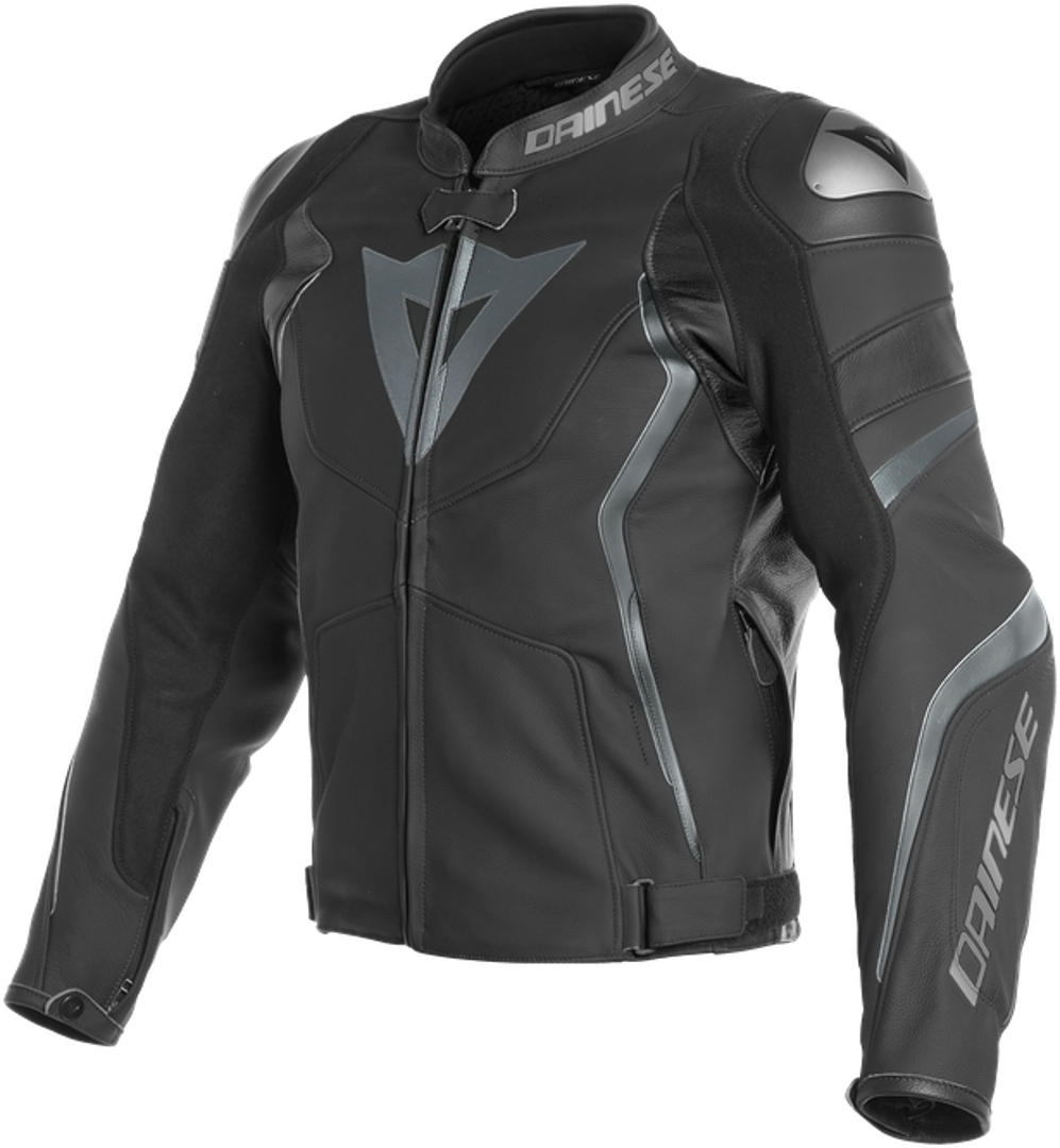Dainese Avro 4 Motorrad Lederjacke schwarz/anthrazit 58 Abbildung 2