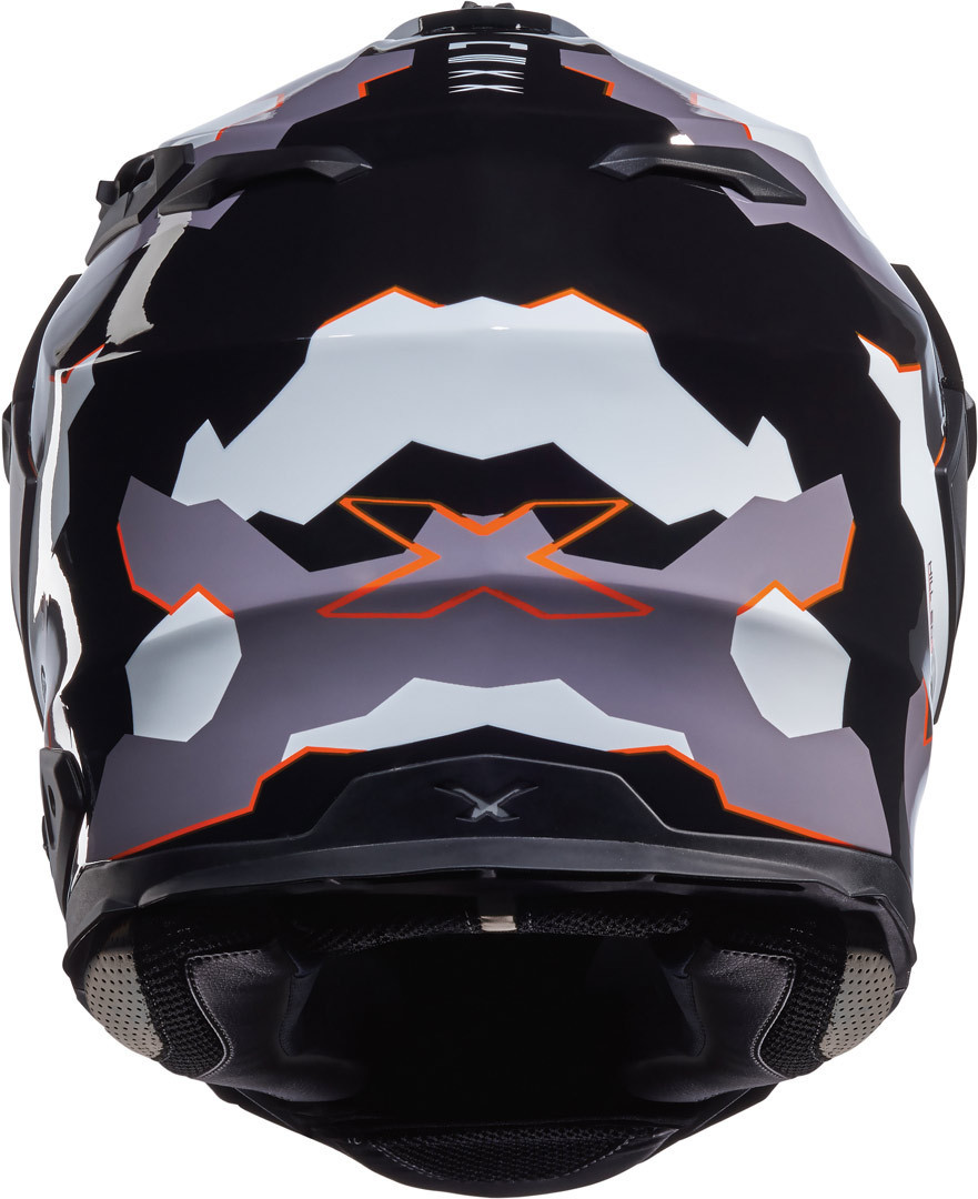 Nexx X.Wed 2 Hill End Country Cască Negru/Alb/Portocaliu XS (53/54) Figura 2