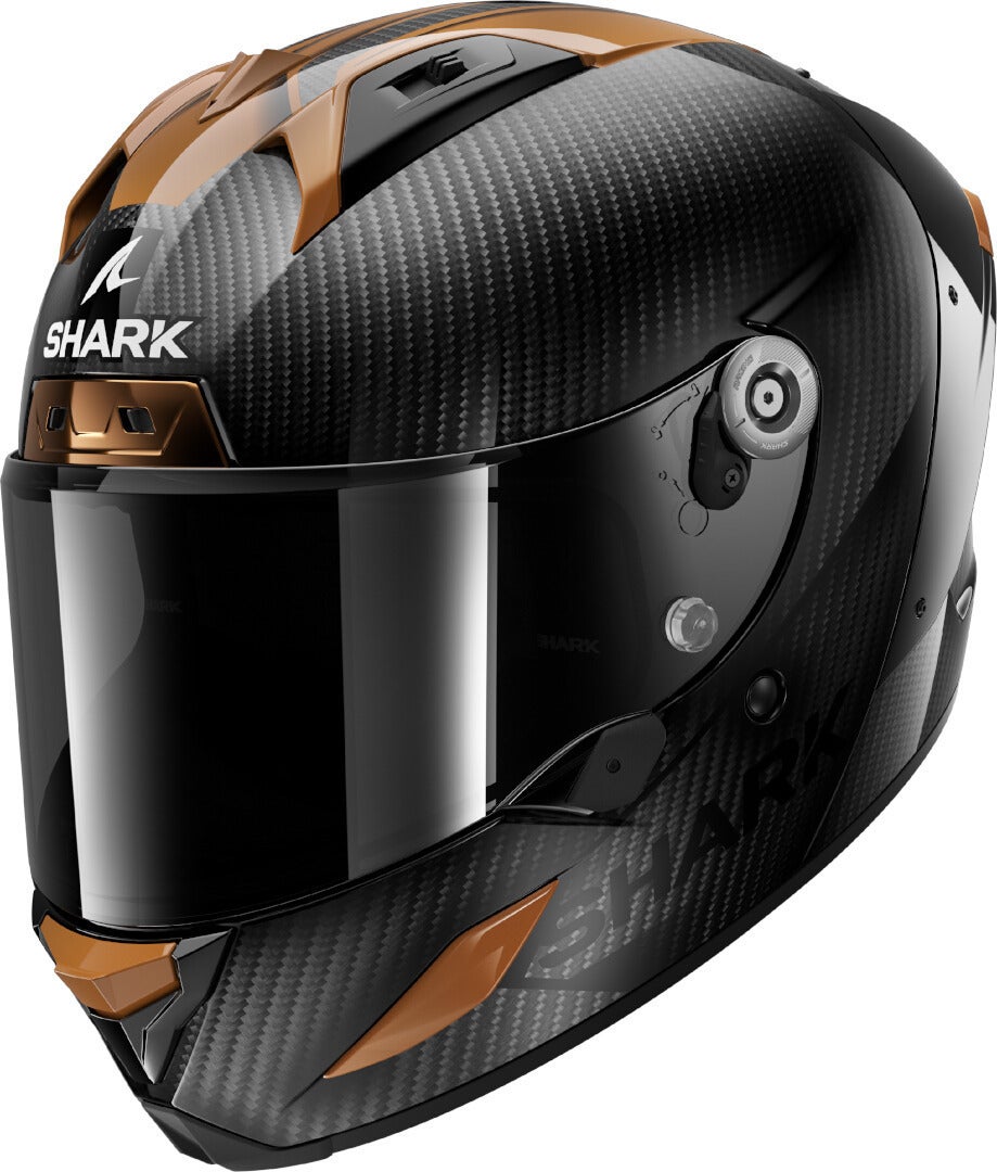 Shark Aeron Carbon Skin Casco Carbonio/Bronzo M Figura 1