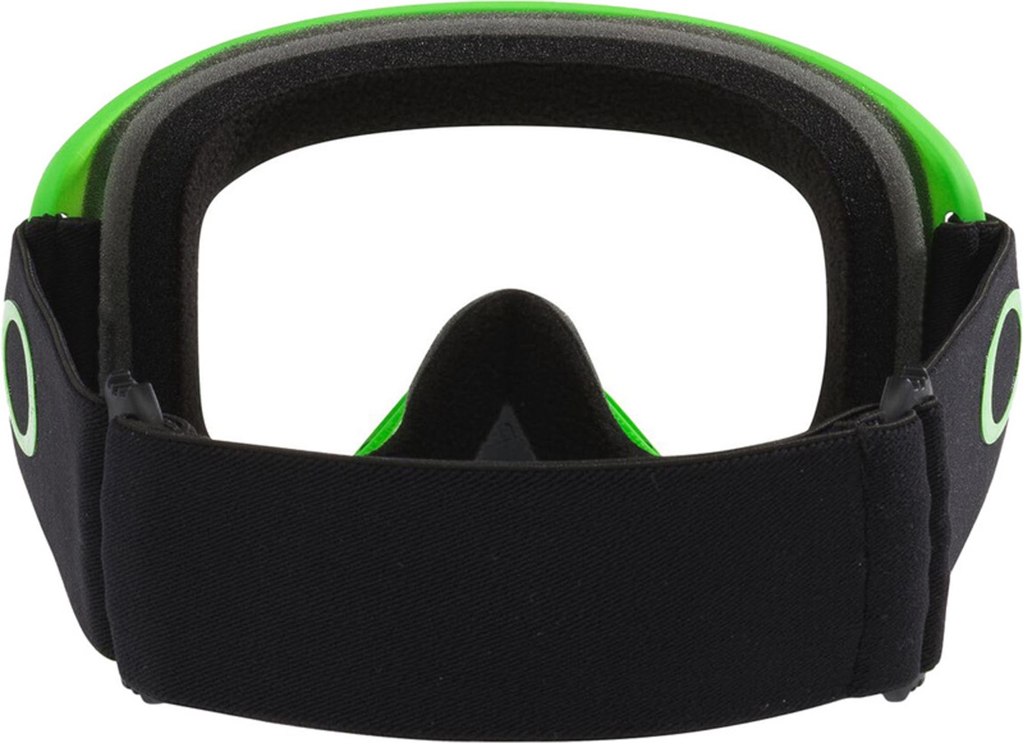 Oakley O-Frame 2.0 Pro Ochelari de motocross transparent verde neon Figura 4