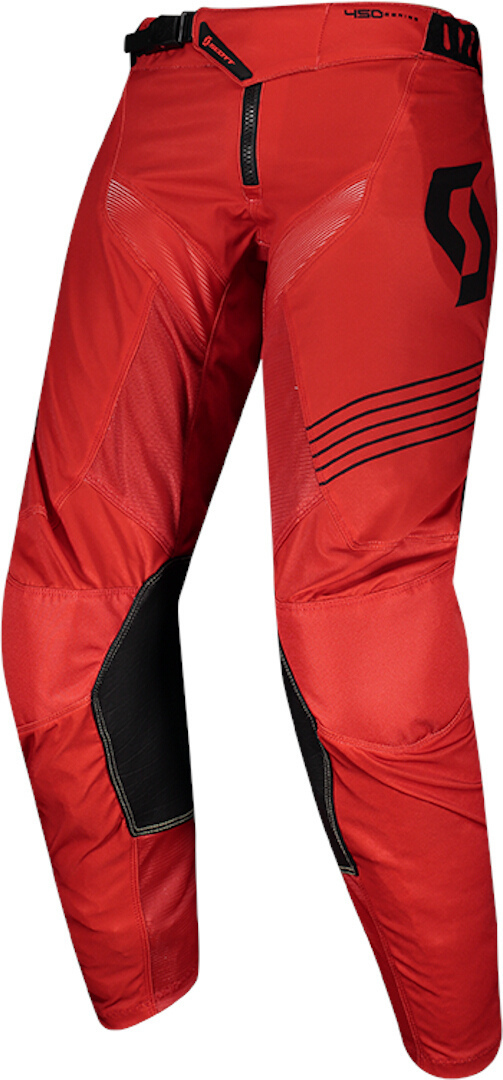Scott 450 Angled Motorcross Broek rood/zwart 36 Figuur 1