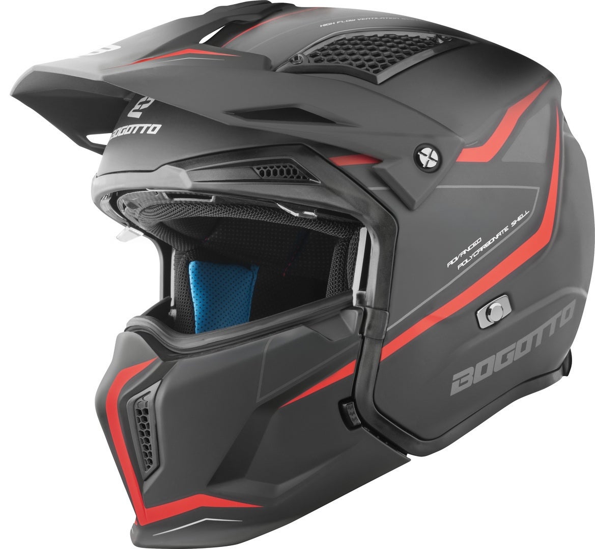 Side view of Bogotto Radic WN-ST 22.06 Helmet