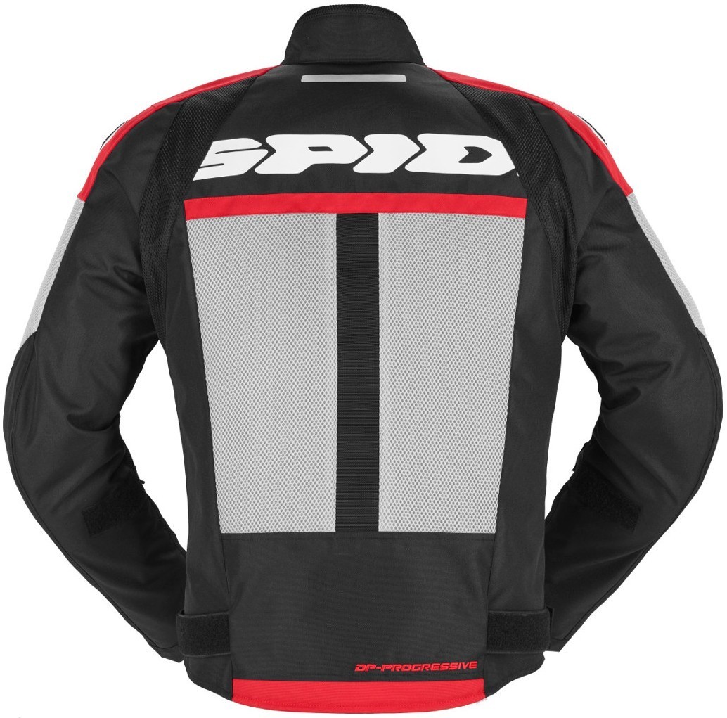 Spidi Progressive Net WindOut Veste textile de moto Noir/Gris/Rouge 3XL Figure 2