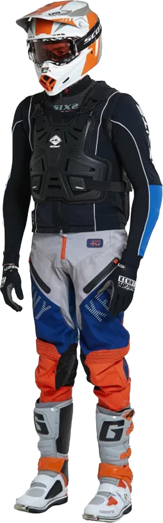 Helite Off Road Airbag Weste S/M Abbildung 4