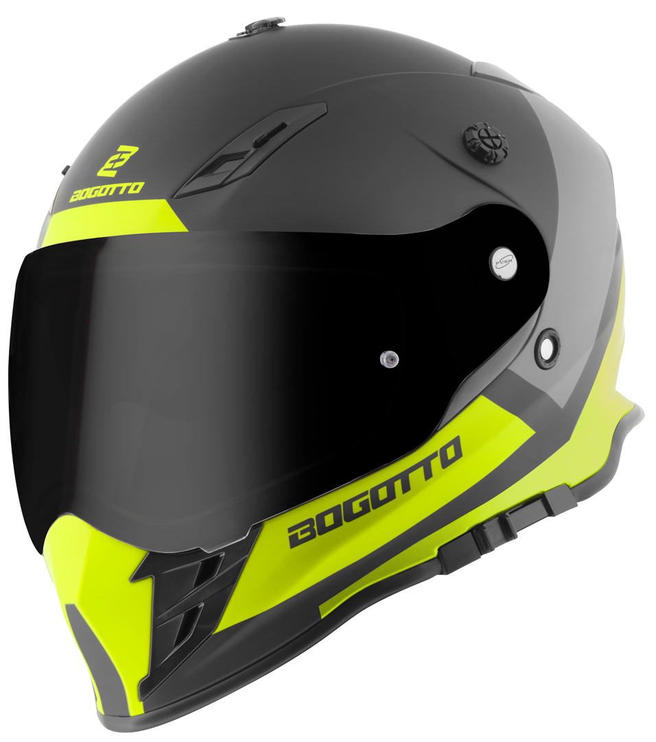 Bogotto V331 Pro Tour Cască Enduro galben 2XL Figura 3