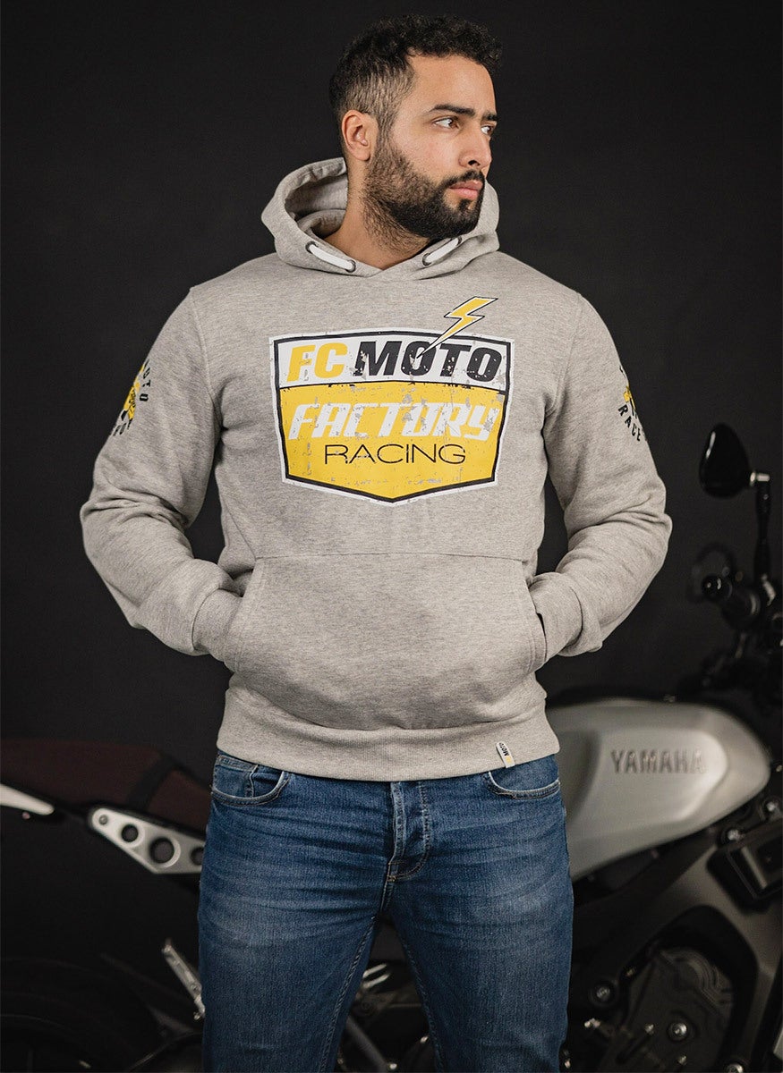FC-Moto Crew-H Capuche gris M Figure 3