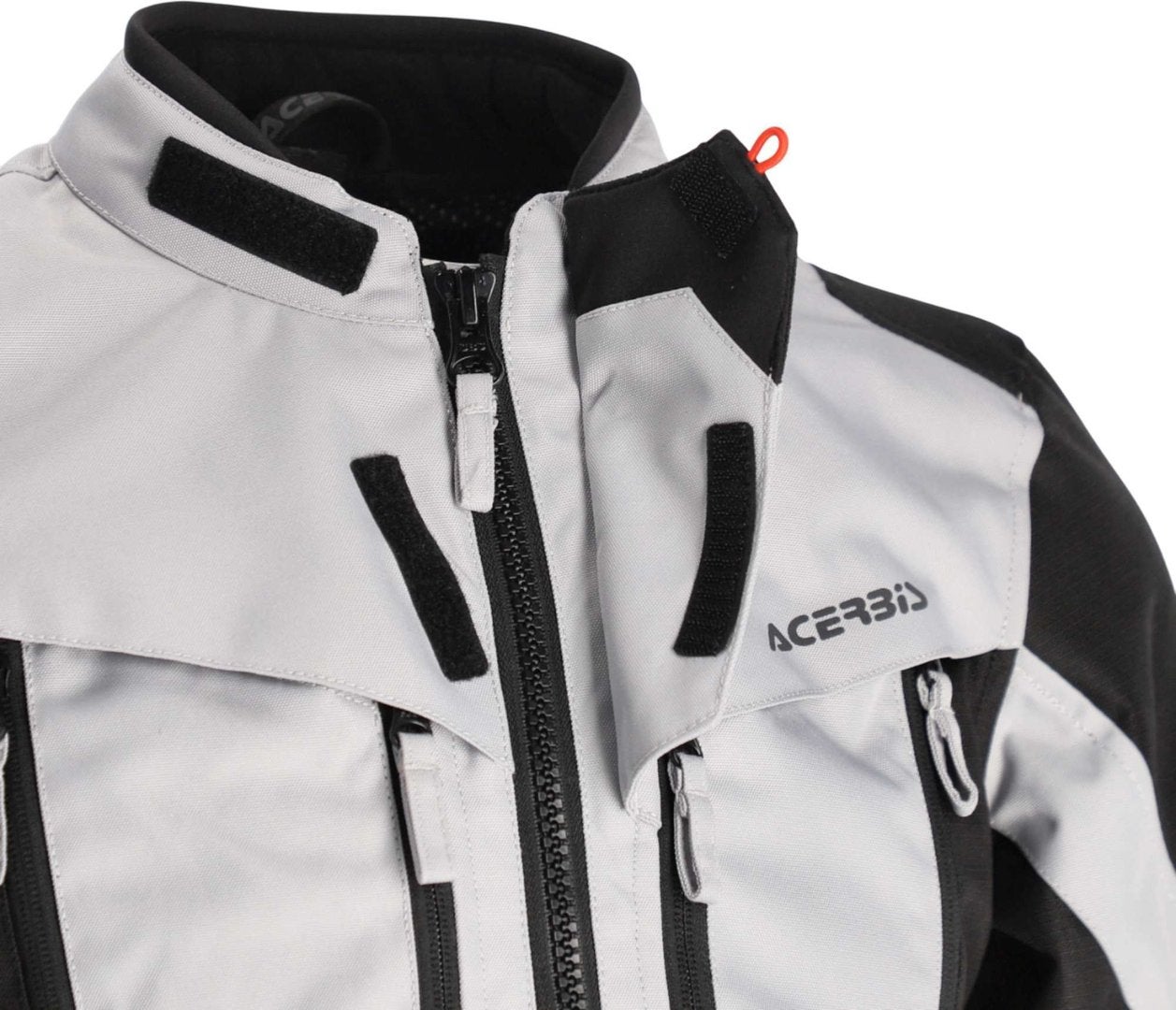 Acerbis X-Rover Waterproof Ladies Motorcycle Textile Jacket grey/red S Figure 11