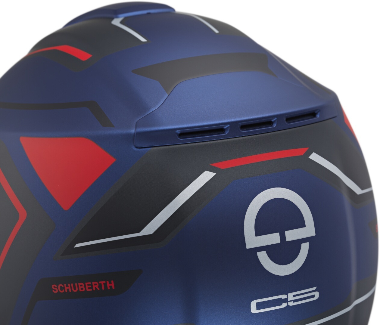 Schuberth C5 Omega Helm blau matt/rot L (59) Abbildung 2